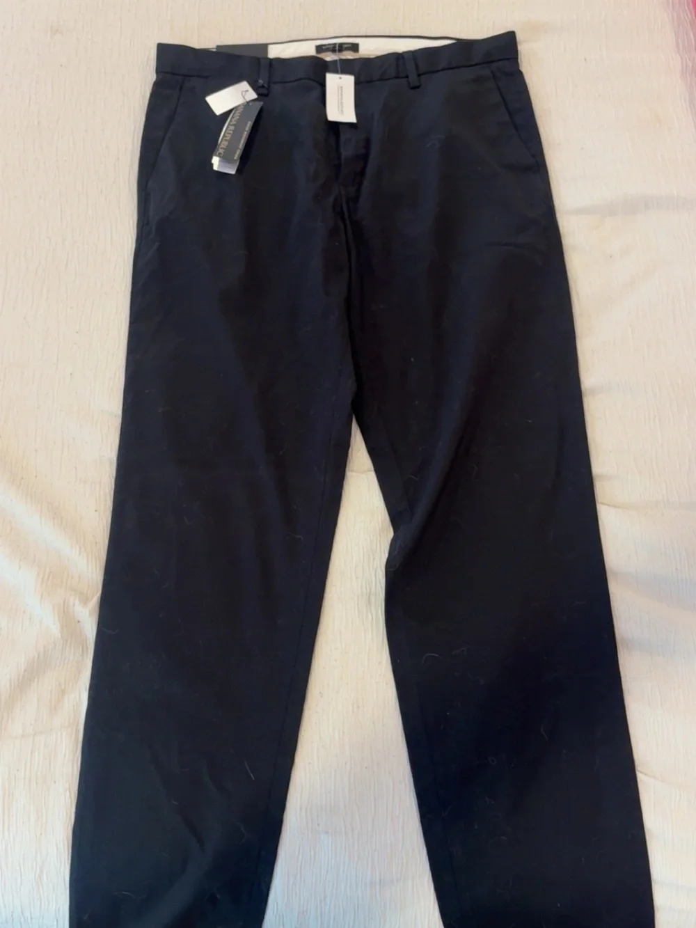 NWT MENS - Banana Republic Men’s Black Chino Pants